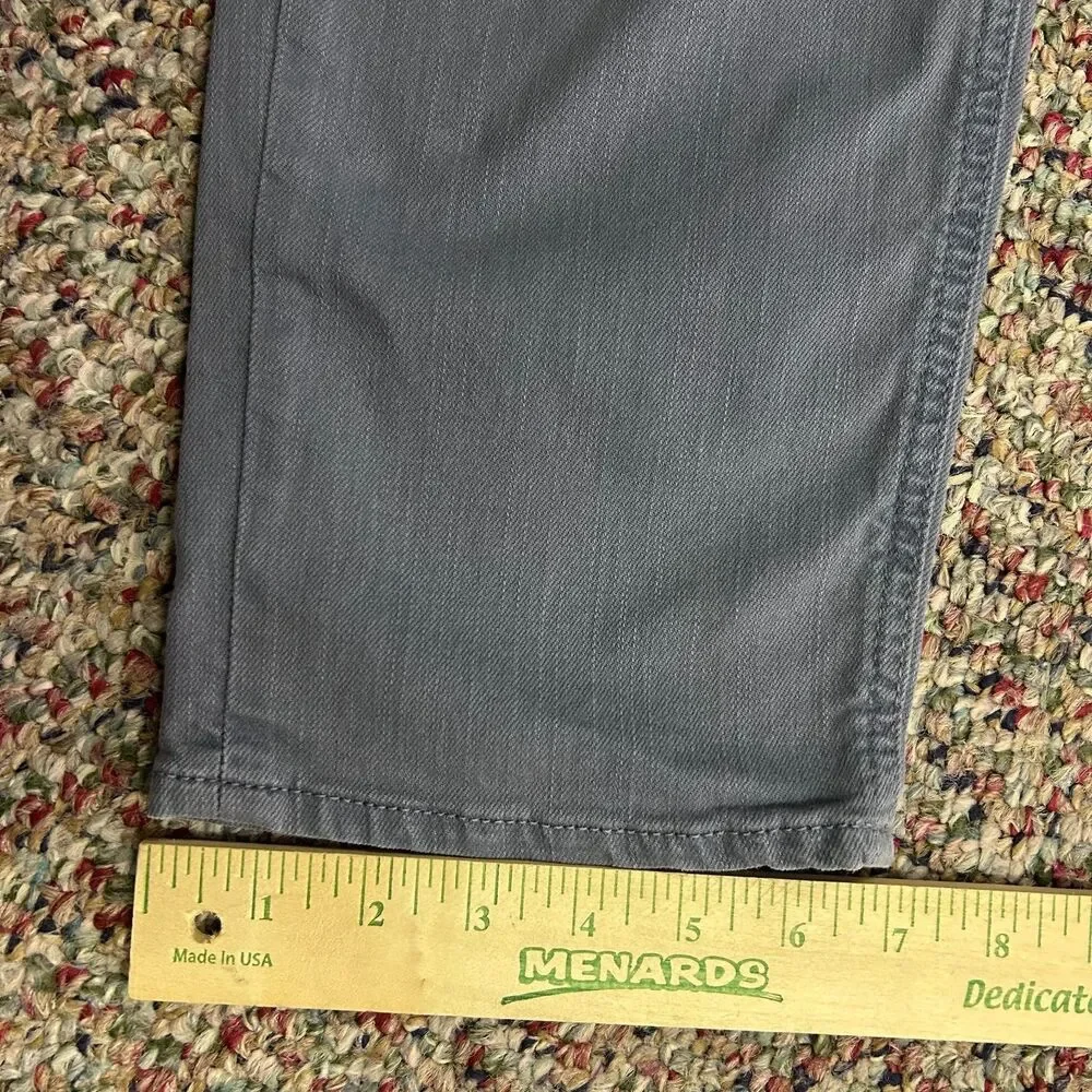 Mavi Men's Jake Medium Blue Stretch Twill Slim Fit Jean Style Pants Size 38/31